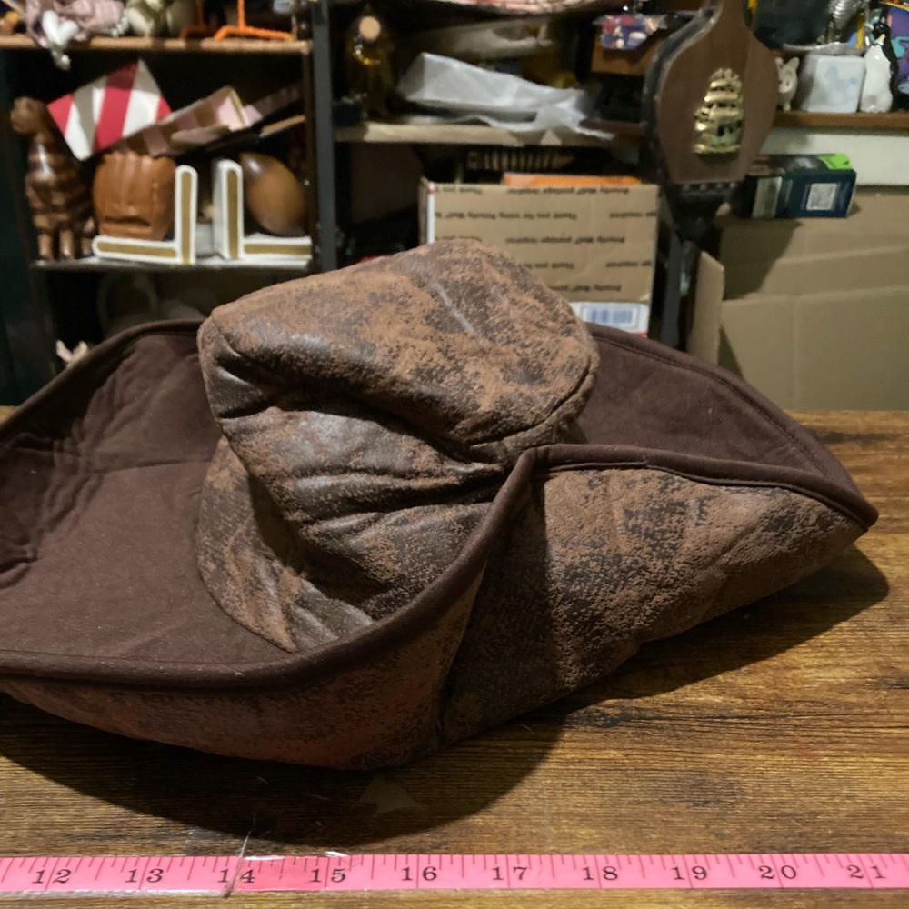 Brown fisherman's hat for cosplay